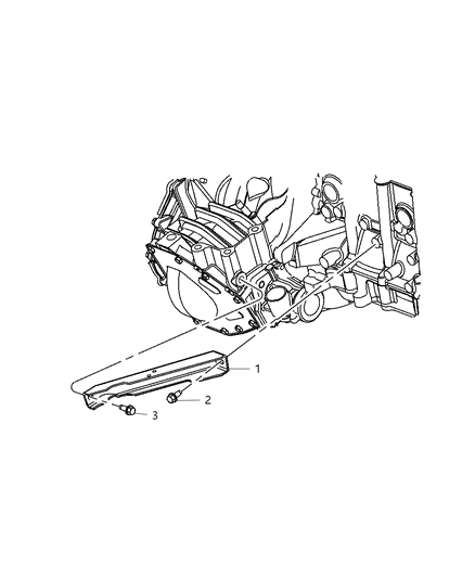 2005 Dodge Neon Strut - Lateral Power Plant Bend Diagram