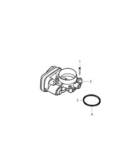 2009 Jeep Liberty Throttle Body Diagram