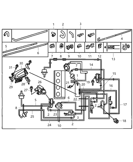 2011 Jeep Compass Emission Harness Diagram