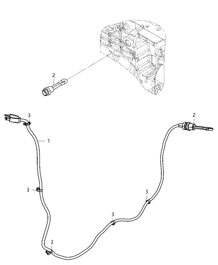 2012 Ram 3500 Engine Cylinder Block Heater Diagram 2