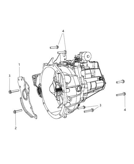 2011 Jeep Compass Mounting Bolts Diagram 2