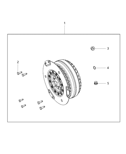 2021 Dodge Durango Torque Converter Diagram 1