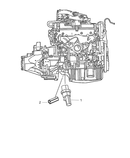 2008 Dodge Avenger Switches Powertrain Diagram