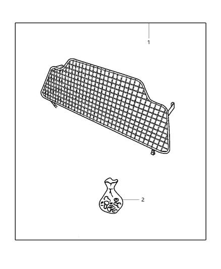 2003 Jeep Liberty Guard Kit - Dog Diagram