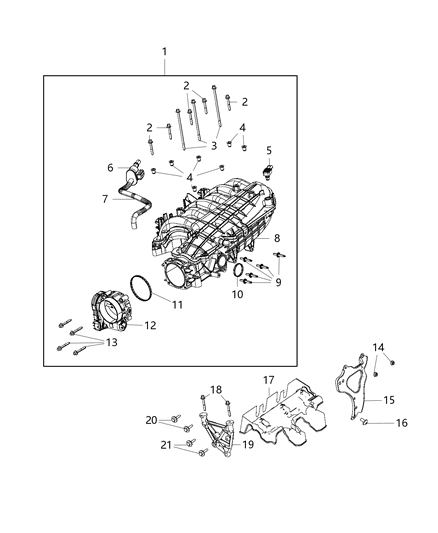 2019 Jeep Wrangler Intake Manifold Diagram 4