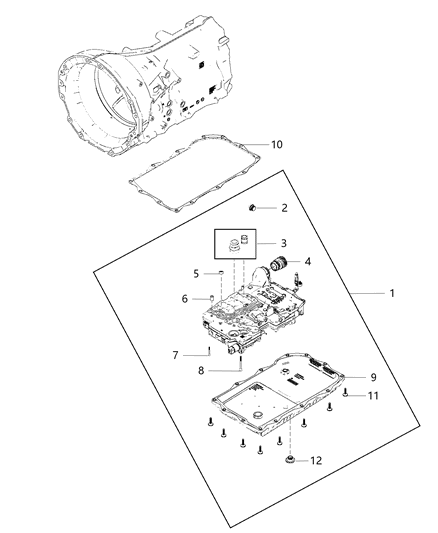 2017 Dodge Charger Module, Transmission Control Diagram 2