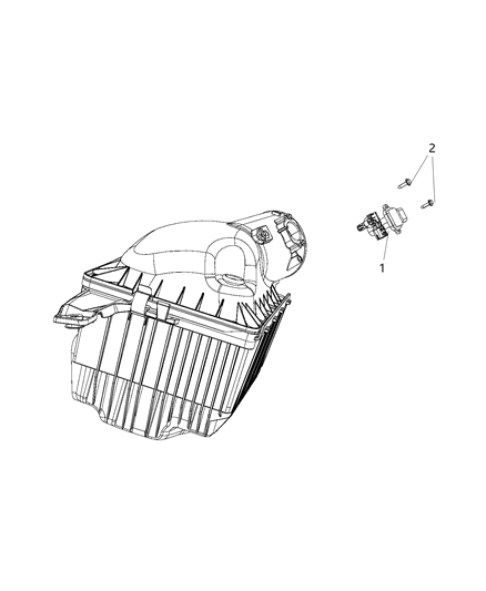 2012 Ram 3500 Sensors Air Cleaner Diagram