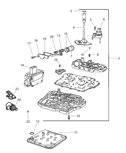 2007 Dodge Dakota Ball-Check Diagram for 147482