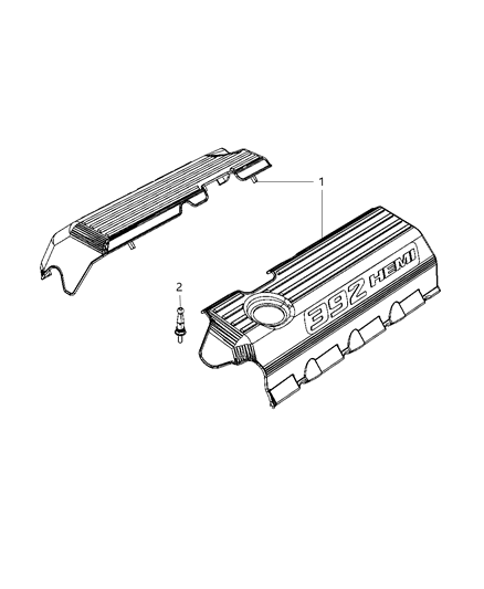 2012 Dodge Charger Cover-Wiring Protector Diagram for 5038381AD