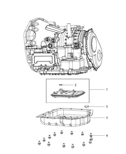 2010 Dodge Journey Oil Filler Diagram 1