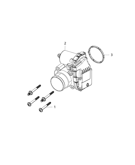 2016 Dodge Dart Throttle Body Diagram 1