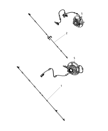 2011 Dodge Avenger Sensors - Brakes Diagram