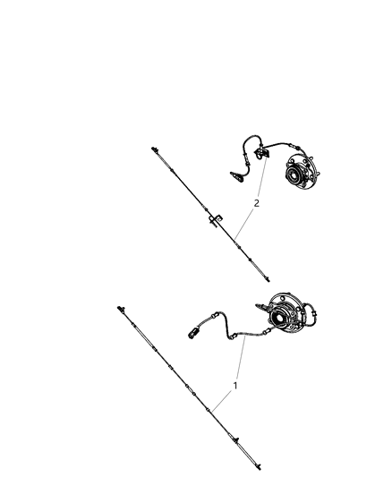 2019 Dodge Journey Sensor-Anti-Lock Brakes Diagram for 5085822AD