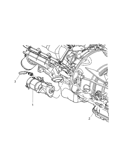 2006 Dodge Ram 1500 Starter Diagram 2