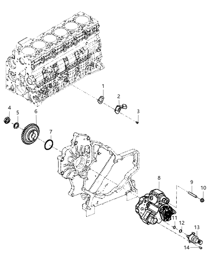 2011 Ram 2500 Fuel Injection Pump Diagram