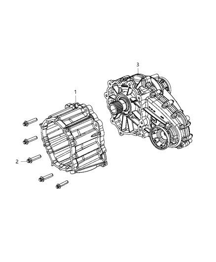 2012 Jeep Grand Cherokee Transfer Case Mounting Diagram