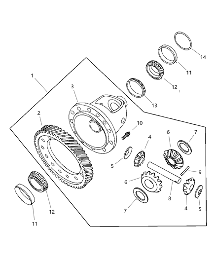 2002 Dodge Neon Differential Diagram