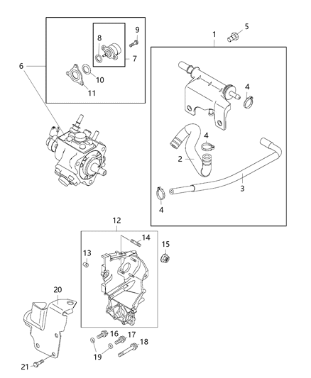 2018 Jeep Renegade Fuel Injection Pump Diagram 1