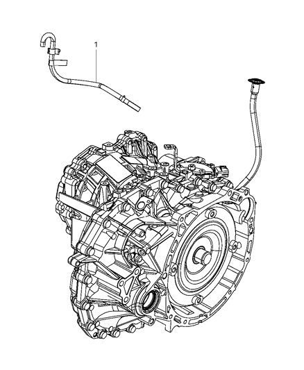 2008 Jeep Compass Sensors, Vents And Quick Connectors Diagram 1