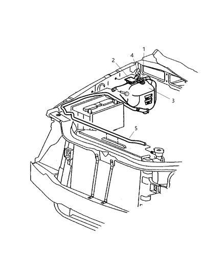 2001 Jeep Grand Cherokee Coolant Tank Diagram