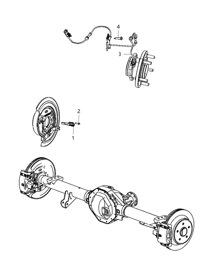 2012 Ram 2500 Sensors - Brakes Diagram