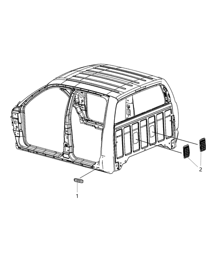 2016 Ram 1500 Air Duct Exhauster Diagram