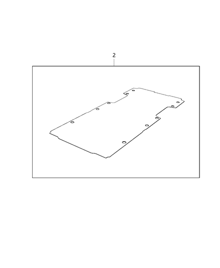 2014 Ram ProMaster 2500 Conversion Kit, Cargo Diagram 7