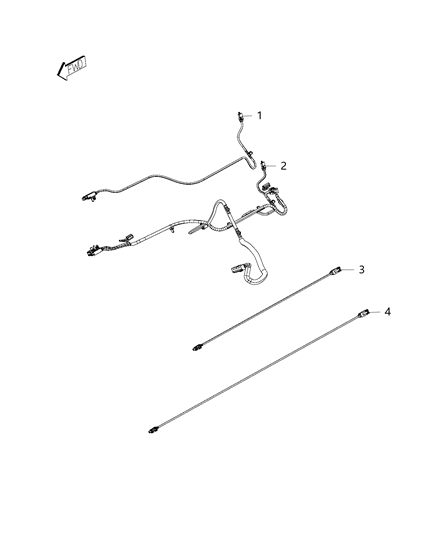 2015 Ram 2500 Wiring - Console Diagram