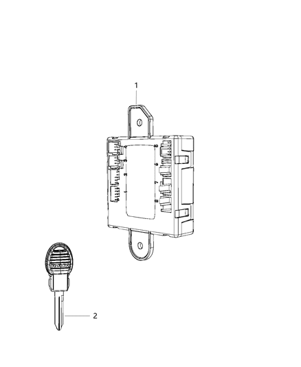 2018 Ram 3500 Module, Door Diagram