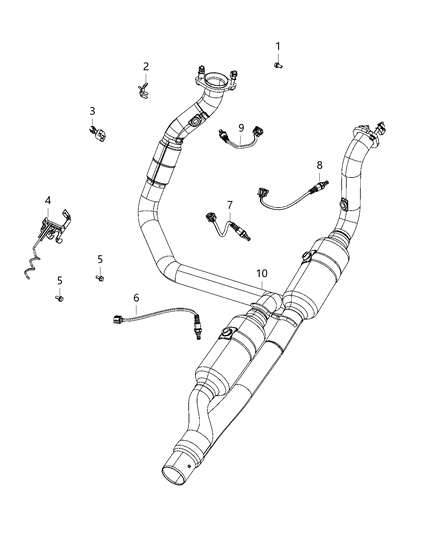 2020 Ram 2500 Oxygen Sensors Diagram