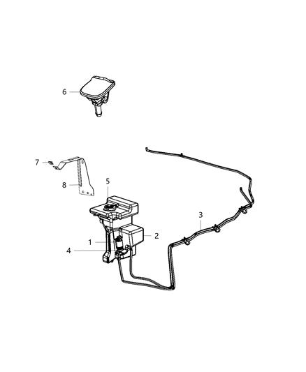 2017 Jeep Wrangler Front Washer System Diagram 1