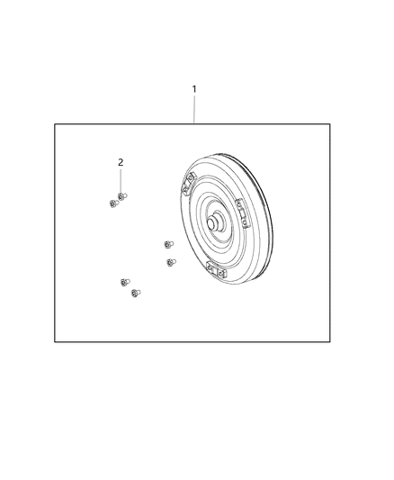 2018 Jeep Cherokee Torque Converter Diagram 1