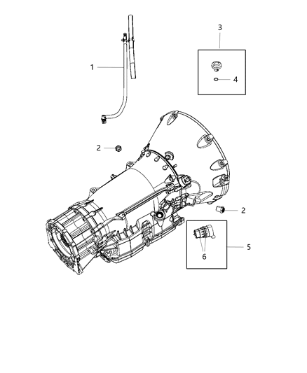 2012 Dodge Charger Sensors , Vents And Quick Connectors Diagram 2