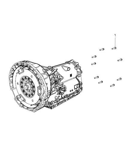 2013 Dodge Charger Mounting Bolts Diagram 1