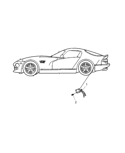 2009 Dodge Viper Modules Diagram