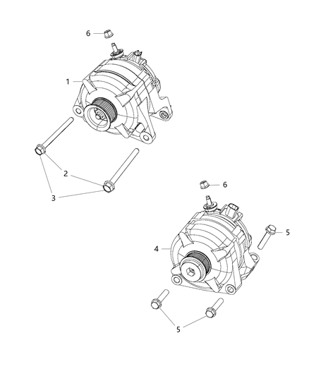 2016 Ram 5500 Alternator Diagram 1