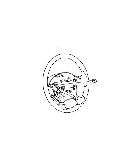 2006 Dodge Stratus Steering Wheel Diagram