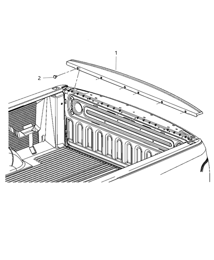 2016 Ram 3500 Spoilers Diagram