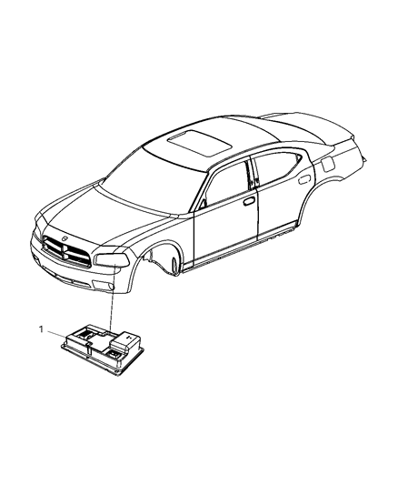 2008 Dodge Charger Modules Lighting Diagram