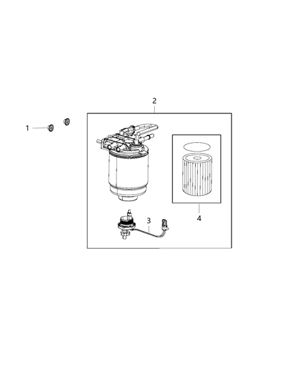 2017 Ram 2500 Fuel Filter Diagram 2