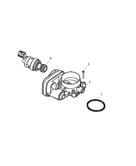 2007 Jeep Commander Throttle Body Diagram