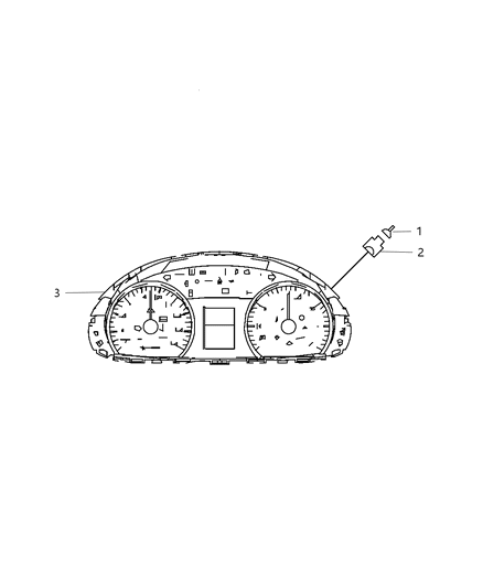 2007 Dodge Sprinter 2500 Instrument Panel Cluster Diagram