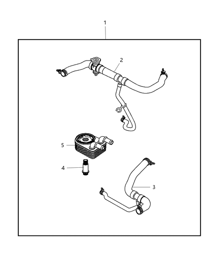 2012 Jeep Patriot Engine Oil Cooler Diagram 2