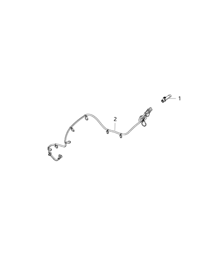 2021 Jeep Cherokee Cord-Engine Block Heater Diagram for 68270518AC