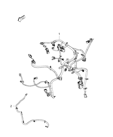 2017 Ram 3500 Wiring-Engine Diagram for 68232788AA