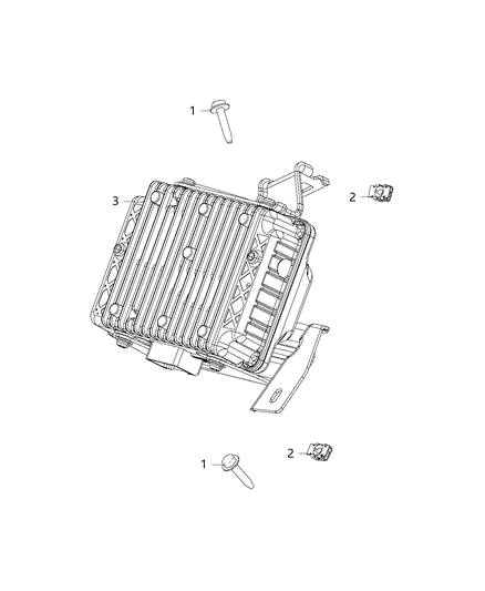 2020 Jeep Cherokee Modules, Body Diagram 9