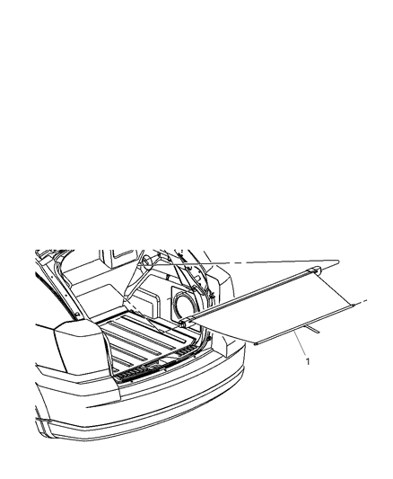 2010 Jeep Patriot Tonneau Cover Diagram