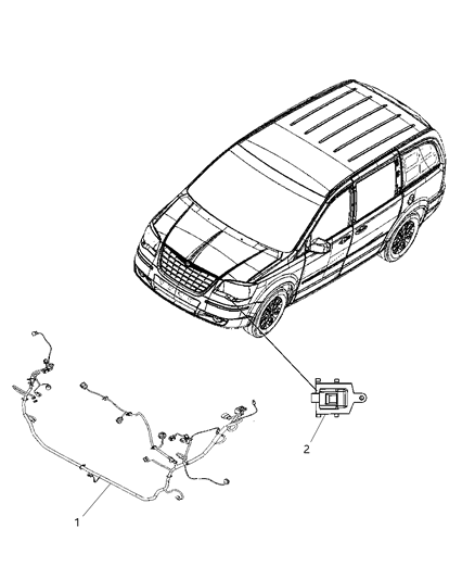 2009 Dodge Grand Caravan Wiring Headlamp To Dash Diagram