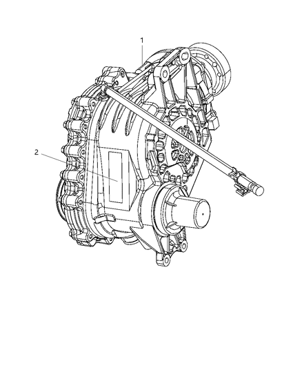 2019 Dodge Journey Power Transfer Unit Assembly Diagram