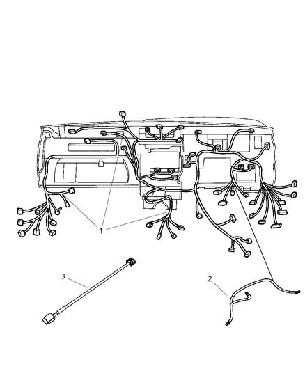 2009 Jeep Commander Wiring Instrument Panel Diagram